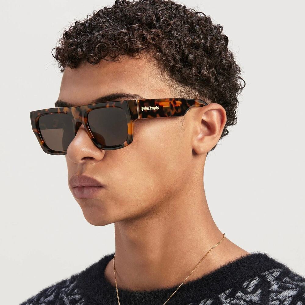 NEW!!! PALM ANGELS Pixley Sunglasses PERI049 6064 Authentic